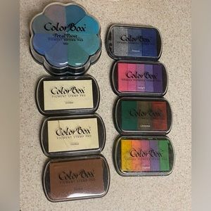 Colorbox Pigment Ink Pad | Stamp Pad Bundle | Set